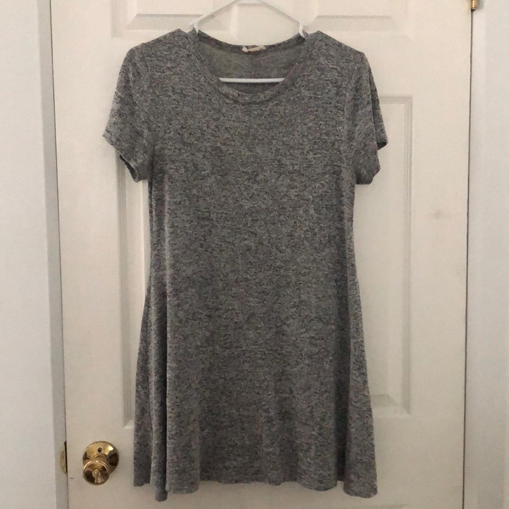 Grey T-shirt dress